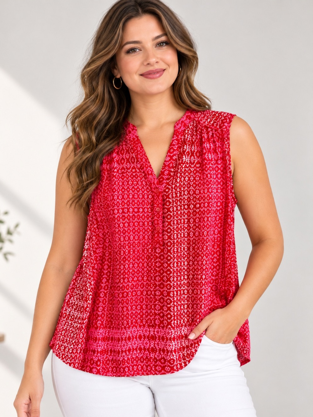 🎉5 for $45🎉 Ana top blouse shirt size M